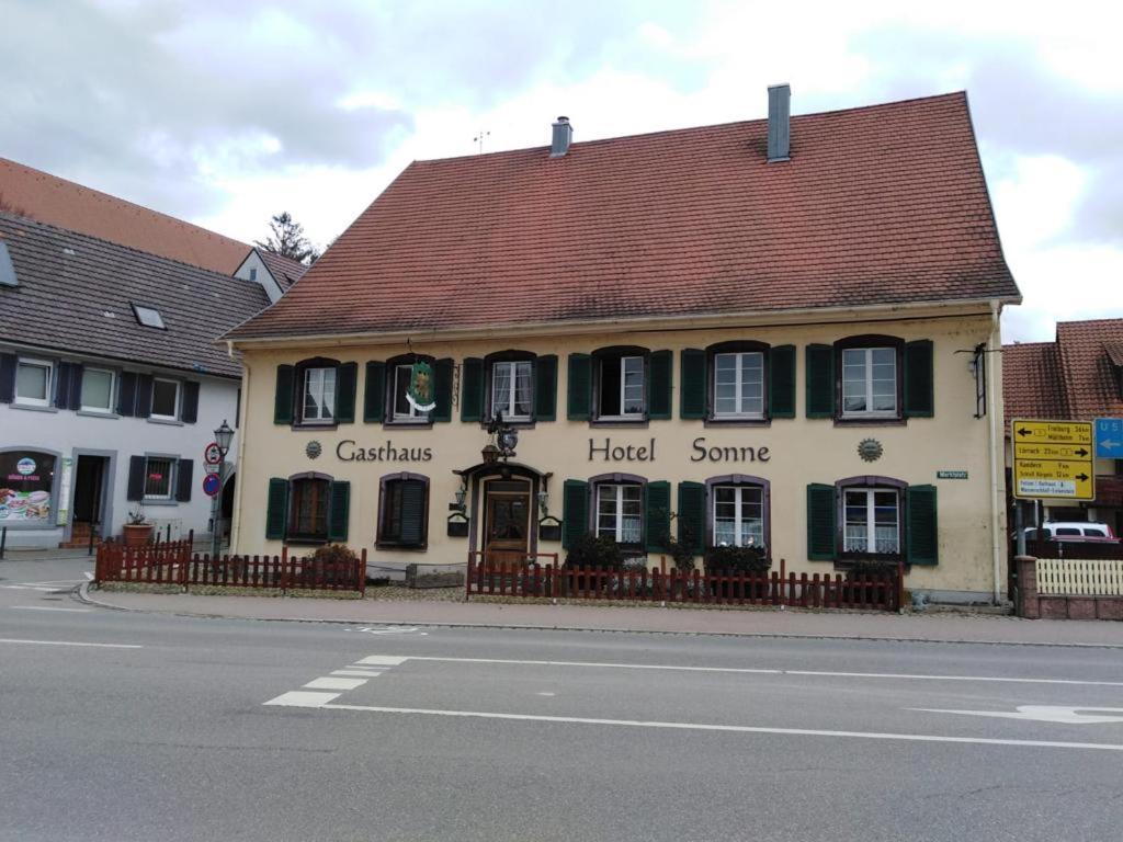 Gasthaus Sonne Schliengen Bagian luar foto