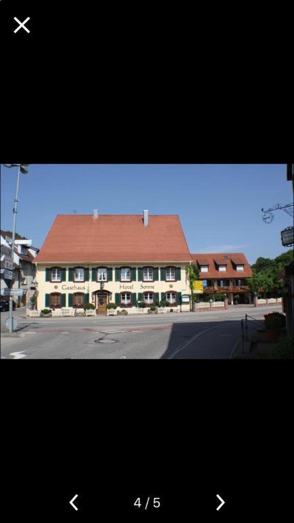 Gasthaus Sonne Schliengen Bagian luar foto